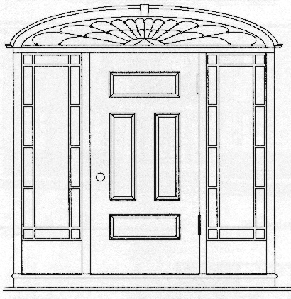 proposed front door restoration