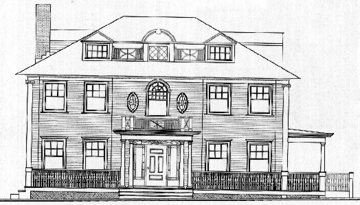 proposed front elevation